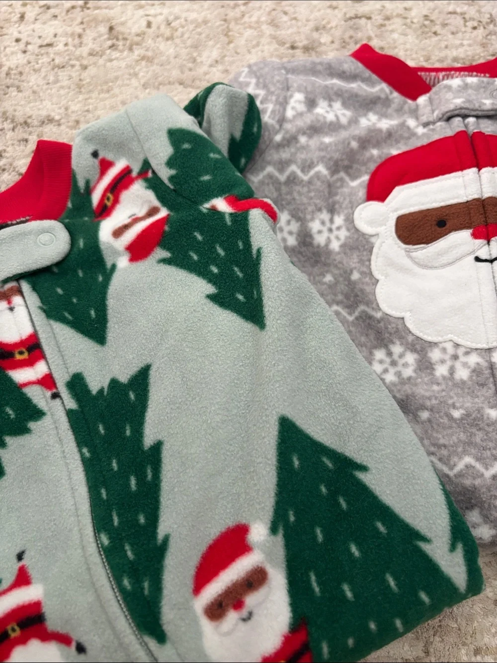 Carters 0-3m Fleece Sleeper 2 Pack